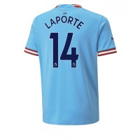 Fotbalové Dres Manchester City Aymeric Laporte #14 Domácí 2022-23 Krátký Rukáv